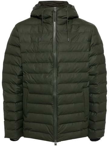 Rains - Lohka hooded puffer jacket - men - Polyester/Polyurethane/Nylon/Polyester - S - Green