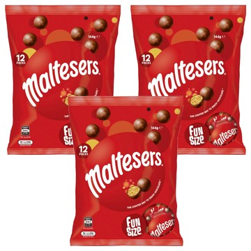 maltesers 麥提莎 麥芽脆心巧克力 樂享包  144g  3包