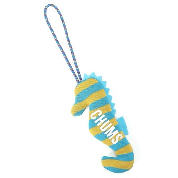 CHUMS Seahorse Charm Pen Case掛飾筆套 藍綠/黃