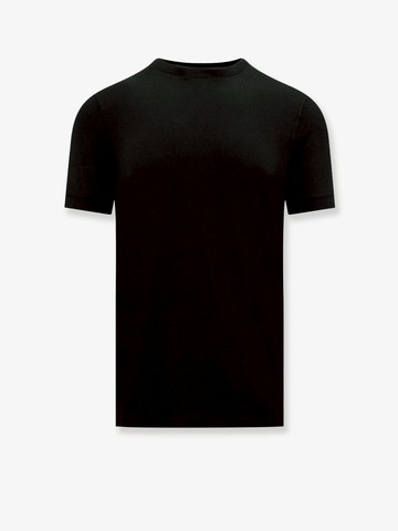 Icon stretch viscose t-shirt - GIORGIO ARMANI - gender_Man