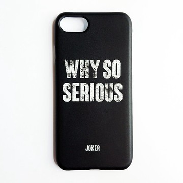 SO GEEK 手機殼設計品牌 THE JOKER GEEK WHY SO SERIOUS款