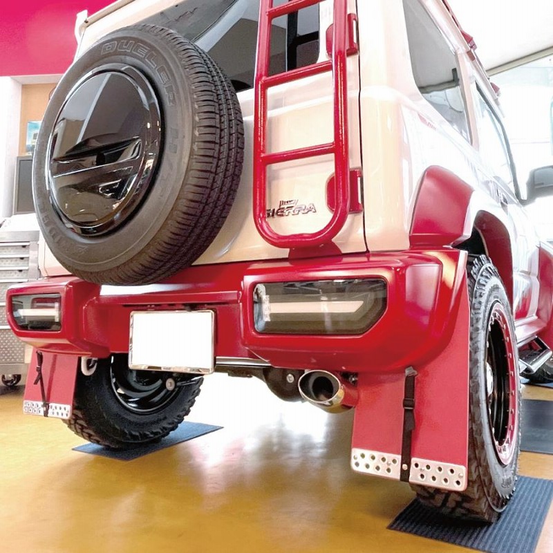 ジムニーシエラ JB74 B74W マッドガード 泥よけ マッドフラップ
