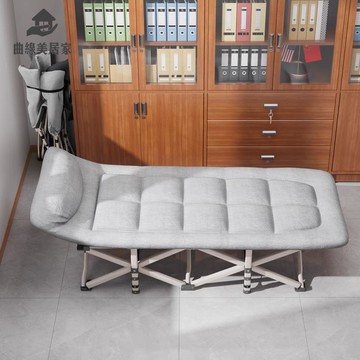 免運 午休折疊床 單人躺椅輕 便辦公室工位午睡神器小床 醫院陪護床 行軍床【QXM10180Q】