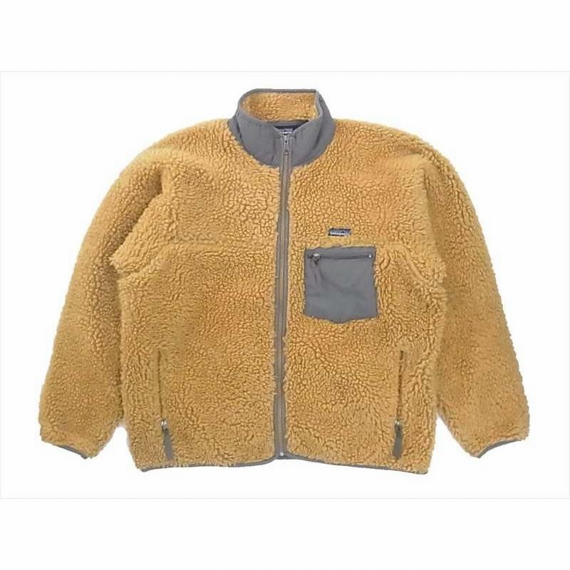 patagonia パタゴニア 23024 テキーラゴールド クラシック レトロ カーディガン フリース FA02 ジャケット ライトブラウン系 XL  【中古】 | LINEショッピング