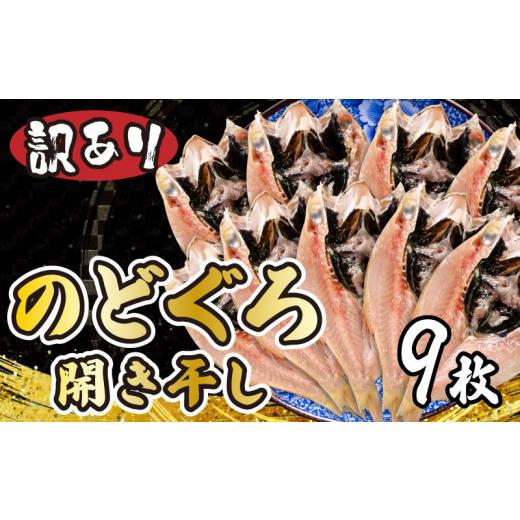 ふるさと納税 山口県 下関市 のどぐろ 高級魚  開き 干し 訳あり 下関 9尾 小サイズ