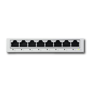 Zyxel GS-108B V5(GS-108Bv5) 8埠桌上型 Gigabit 乙太網路交換器 10/100/1000 Mbps RJ-45 昌運監視器