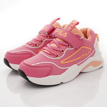 FILA - FILA輕量慢跑運動鞋-3-J812X-515桃(中大童段)-運動鞋-桃