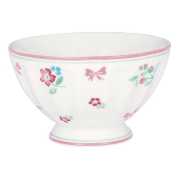 【新品】丹麥GreenGate Athea white 法式拿鐵碗 M