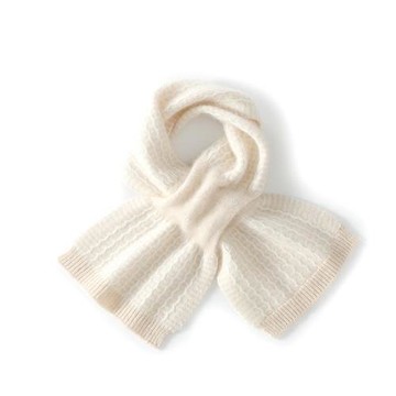 【米蘭精品】脖圍羊毛圍巾-細格紋針織圍脖男女配件7色74jr37