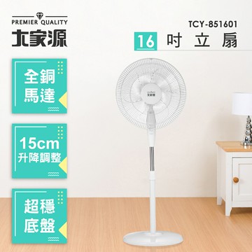 【福利品】大家源 16吋電風扇TCY-851601-1