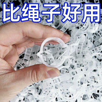 藤蔓卡扣葡萄爬藤蔬菜矯正牽引扣花盆大棚菜園綠植枝幹扶蔓固定夾 EBYR