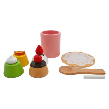 WOODY PUDDY 木頭玩具 布丁組 日本原裝正品 啟發寶寶無限想像力及創造力 天然木材 作工精細  多色  1組