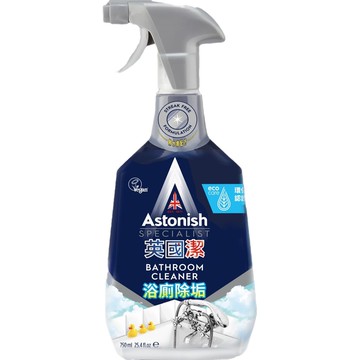 【Astonish 英國潔】抑菌除污浴廁清潔劑 750ml (新舊包裝隨機出貨)