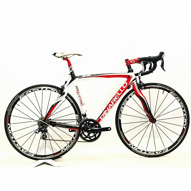 ピナレロ PINARELLO FP クアトロ QUATTRO Carbon 30HM12K カスタム 105 2011年 カーボンロードバイク 50  レッド/ホワイト/ブラック | LINEブランドカタログ