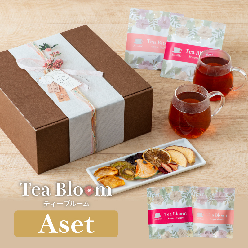 Tea Bloom ドライフルーツ マグ ギフトセット A