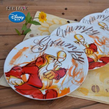 SEELOVE-卡通童話 兒童點心盤餐盤 湯盤菜盤意粉盤平盤