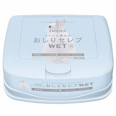 王子ネピア　おしりセレブ　ＷＥＴ　本体　１個（４０枚）
