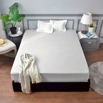 [寢室安居]護理級 台灣製造 防潑水防塵防汙床包式保潔墊