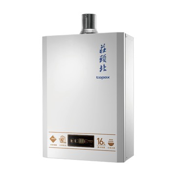 [莊頭北] TH-7168B 數位恆溫強制排氣式16L熱水器_天然NG/FE式天然氣