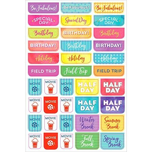 Essentials Student Planner Stickers Set of 575 Stickers 並行輸入