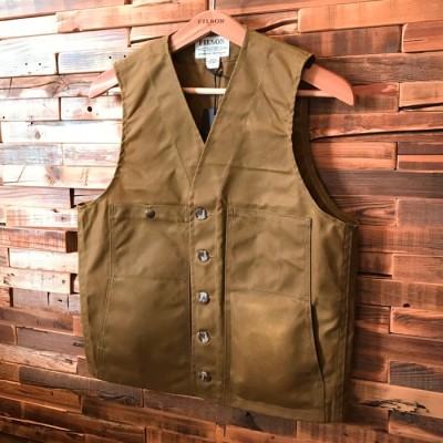 フィルソンFILSON オイルティンダウンベスト身幅50