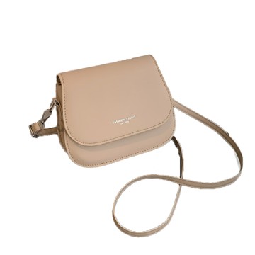 韓版半圓馬鞍包  卡其色  19 x 7 x 14cm