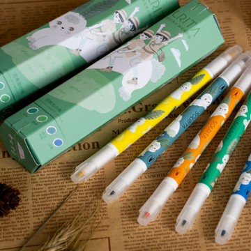 吉文考古 X SOLRITA 聯名款-雙頭水性彩繪筆8支組(BL0005G)