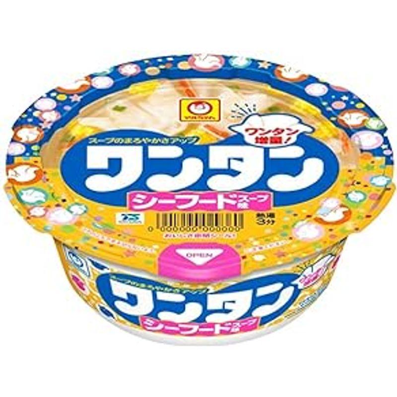 東洋水産 マルちゃん ワンタン シーフード味 35g×12個入