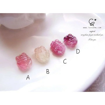 碧璽雕件-金蟬 肆/碧璽/水晶飾品/ [晶晶工坊-love2hm]