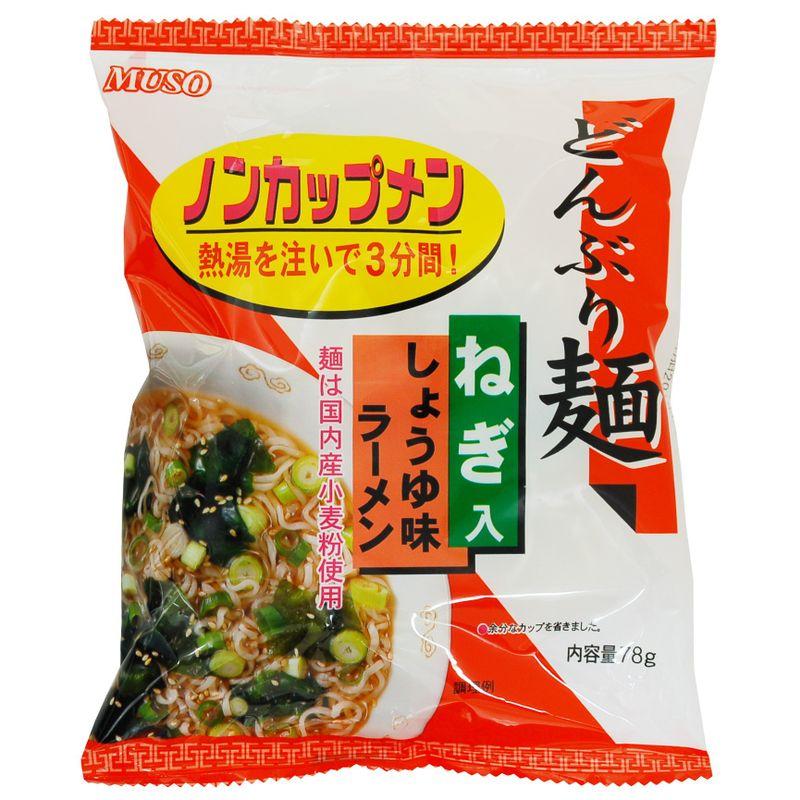 ムソー どんぶり麺・しょうゆ味ラーメン 78g