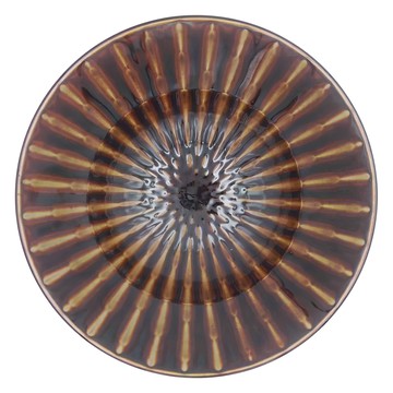 貽釉十草24井 日本製  1個