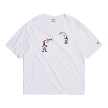 EDWIN｜金蘭食品｜男裝｜金蘭打招呼短袖T恤