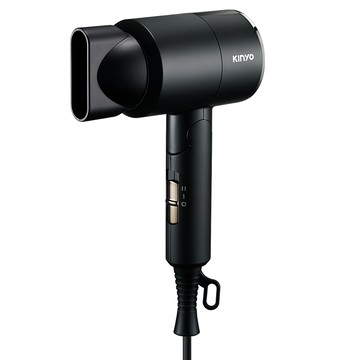 Kinyo 雙電壓摺疊負離子吹風機 800W  KH-193  黑色