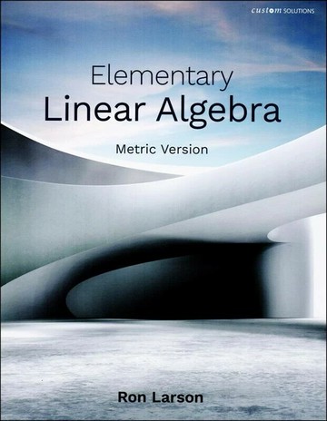 Elementary Linear Algebra 8/E 修訂版 (8版) Ron Larson 2024 Cengage