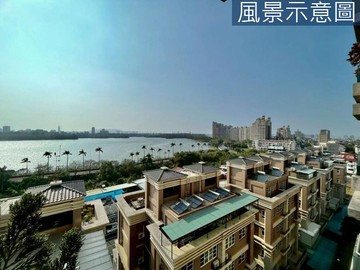 澄清湖無敵豪景宅，超級大大大2房平車，紳士奢華｜高雄市鳥松區文海街