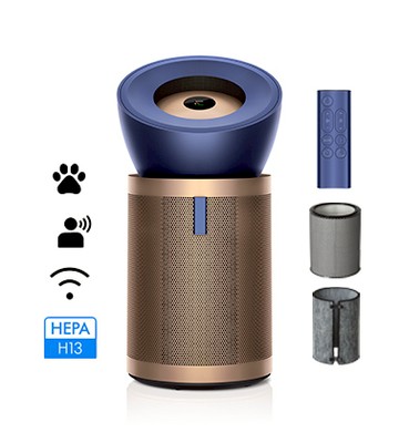 【官網獨家價】Dyson Purifier Big+Quiet Formaldehyde  強效極靜甲醛偵測空氣清淨機* BP04 (普魯士藍及金色)