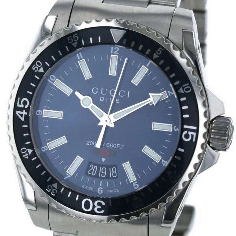 GUCCI 腕時計 Brandol / GUCCI グッチ メンズ腕時計 DIVE ダイブ 40mm