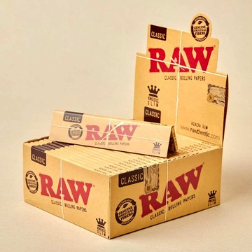 黑羊選物 台灣現貨 RAW 110mm classis 經典系列 慢燃 無漂白 無添加 捲菸紙 RAW捲菸紙 paper