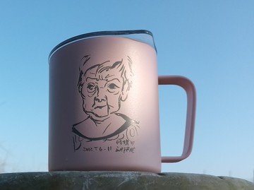 Formosan Momoko Mug 12 oz 這不是似顏繪馬克杯 304 不銹鋼 真空