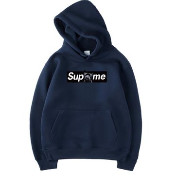 歐美潮牌chic衛衣男連帽情侶裝ins加絨寬松學生秋冬男士外套潮