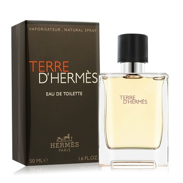 HERMES 愛馬仕 Terre DHermes大地男性淡香水(50ml) EDT-國際航空版