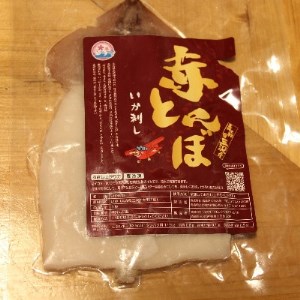 いか刺し　青森県三沢産　赤とんぼ　約150g×3枚(計約450g)