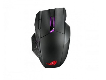 【享最高折300】ASUS 華碩 ROG Spatha X 無線電競滑鼠/黑/90MP0220-BMUA00