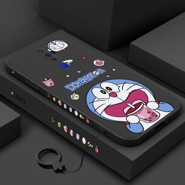 奶茶oppoa11手機殼軟硅膠新款a11x側邊圖案OPPOa9個性卡通a9x液態防摔保護套女款a5高檔潮牌外殼a7x直邊全包