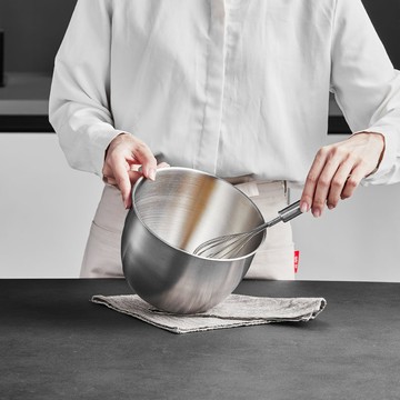 楓林宜居 打蛋盆304不銹鋼加深防濺帶蓋料理烘焙蛋糕調料和面豬油一件批發