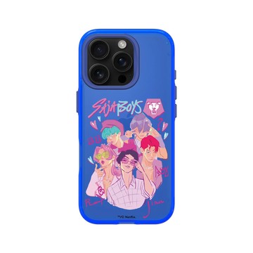 iPhone 16 Pro Clear 激光藍 - Kpop 獵魔女團 - Soda Pop
