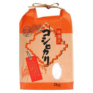 Well Life 悅生活 谷穗 北海道自然鮮甜七星胚芽米 日本直送  2kg  1個  特A級