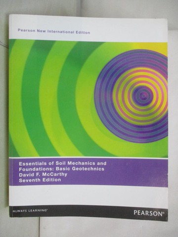 【書寶二手書T5／大學理工醫_EGF】Essentials of soil mechanics and foundations : basic geotechnics_David F. McCarthy
