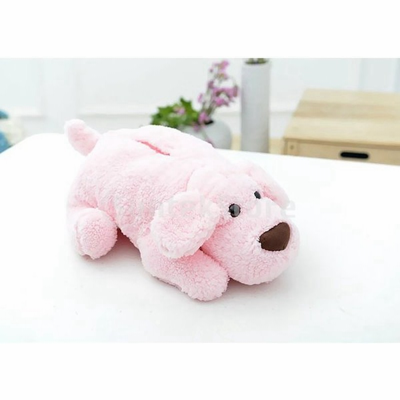 ぬいぐるみの子犬の犬のティッシュボックスカバー車のホルダーオーガナイザー家の装飾 通販 Lineポイント最大0 5 Get Lineショッピング