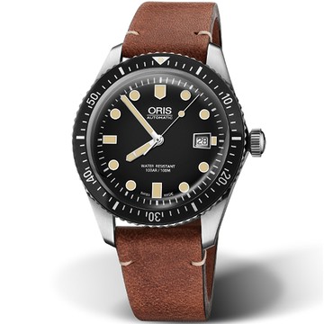 ORIS 豪利時 DIVERS SIXTY-FIVE 復刻潛水錶-42mm 0173377204054-0752145